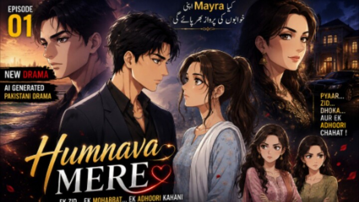 Humnava Mere Episode 1 | Mayra Rejects Dawood’s Marriage Proposal 💔 | Pakistani Anime Drama