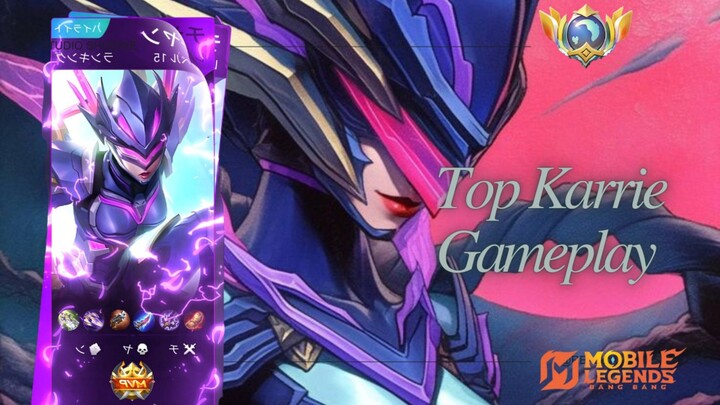 KALAH LANING PHASE TETEP BISA CARRY TEAM?? KARRIE EPIC COMEBACK