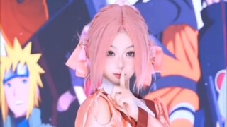 Daddy, she is really not just a pink-haired girl, she is a goddess!
