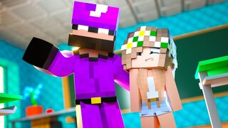 The new EXCHANGE STUDENT !? || Minecraft Daycare Academy