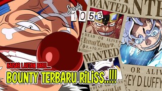 SPOILER OP 1053 - AKHIRNYA BOUNTY TERBARU RILIS!! LORD BUGGY MENJADI YONKO & KEMUNCULAN SSG?!