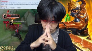 HAYABUSA DI BUFF MOONTON ? MARI KITA COBA - Mobile legends