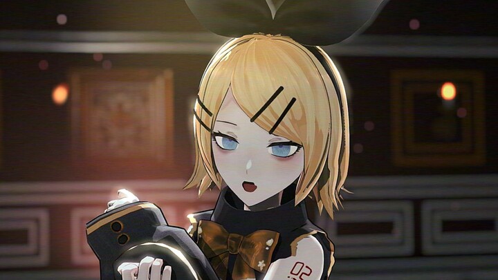 Nightmare/鏡音リン[MMD]