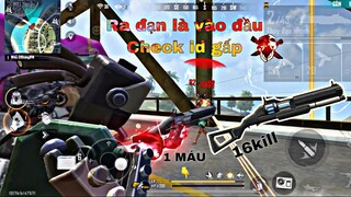 [Free Fire] Full Solo Squad, Check ID Gấp!, WAG.ĐKHANG Cầm SÚNG SẠC Bắn Là Vỡ Mũ Cực Gắt