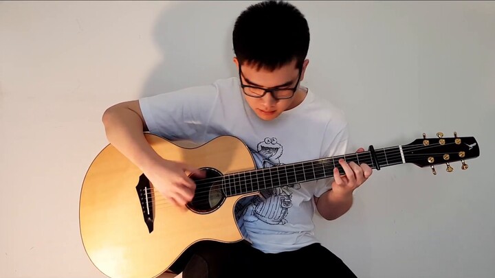 [Fingerstyle Guitar]มหาวิหารผนึกมารED- LOST IN PARADISE feat. AKLO/ALI[สตีฟ แฮนเซน]