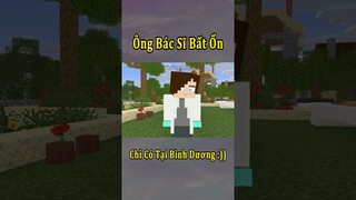 Ông Bác Sĩ Bất Ổn Nhất Trong Minecraft 🤣 #shorts