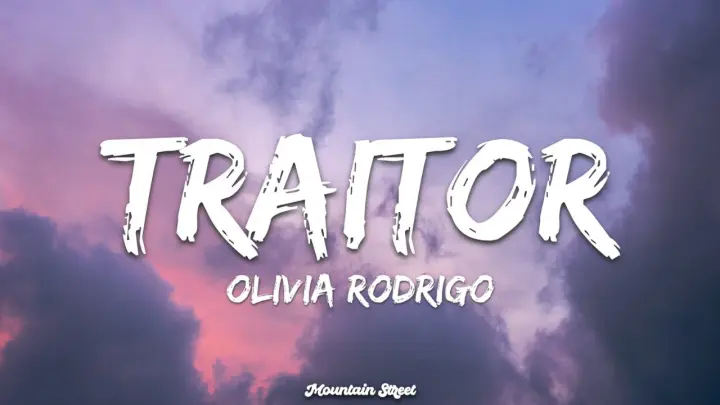 Olivia Rodrigo â€“ traitor (Lyrics)