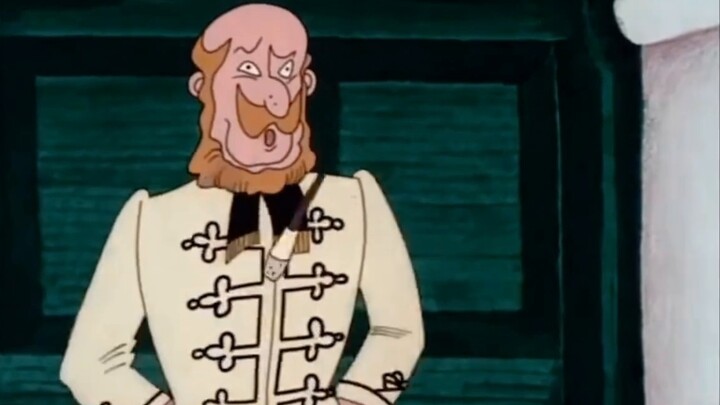 The devil boy was punished by his devil father to do hard labor for the old man for three years just