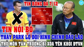 TIN NỘI BỘ: THẦY PARK LỘ ĐỘI HÌNH CHÍNH ĐẤU LÀO, THỦ MÔN TẤN TRƯỜNG BỊ XÓA TÊN KHỎI ĐT VIỆT NAM
