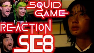 SOMEONE HELP HER  & SANG-WOO MUST DIE! // Squid Game S1E8 REACTION!!