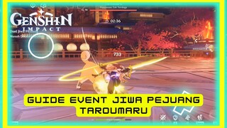 [GENSHIN IMPACT] GUIDE EVENT JIWA PEJUANG TAROUMARU