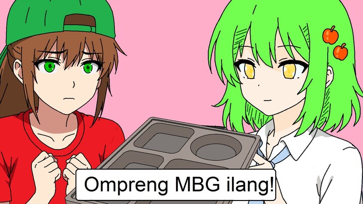 Ompreng MBG Hilang!! Ft. Treeta, EsBatu ID - AJB cerita 1