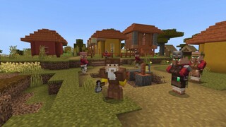 Minecraft / Savannah Village Quest In The Travelling Trader By Jigarbrov Studios Part 2