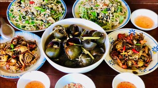 VỀ NHÀ ĂN BỮA CƠM ĐẬM ĐÀ MÓN QUÊ HƯƠNG ATQNTV