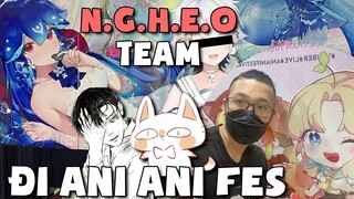 VLOG #3: N.G.H.E.O TEAM ĐI ANI ANI FES | TẠP HÓA HINODE