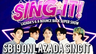 SB19 On LAZADA Sing It 060620