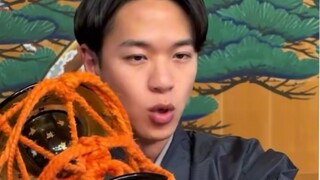 What is he doing?