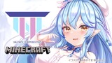 【Minecraft】AKUKIN建設マップアート頑張る！！【雪花ラミィ/ホロライブ】