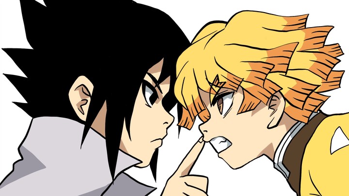 [แอนิเมชั่นวาดด้วยมือแบบโฮมเมด] Demon Slayer vs. Naruto