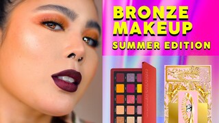 Bronze Makeup Tutorial | Summer Edition using Pat McGrath & Natasha Denona