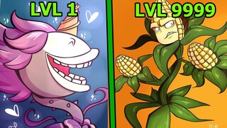 Hoa Ăn Thịt Chomper Kỳ Lân Siêu Hiếm Và Ngô Xạ Thủ Plant Vs Zombie 2 3D Hoa Quả Nổi Giận 2 3D pvz2