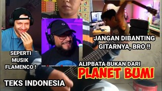 GITARIS INI BANTING GITAR MAHALNYA SETELAH MELIHAT PERMAINAN ALIPBATA  -  YANK WALI - SUB INDO