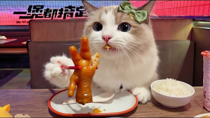 แมวน้อยพาเที่ยวร้าน – ตอนหม้อต้มปูเนื้อ~