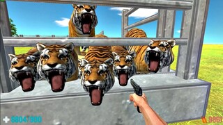 Survive in Abandoned Zoo with Killer Animals. Fps perspective! Animal Revolt Battle Simulator