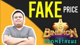 BINEMON NFT GAMES MARKET FAKE PRICE