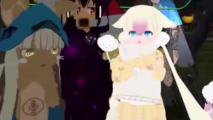The cute and cute girl on vrchat is making trouble again
