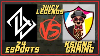 Z4 ESPORTS NAGPAKITANG GILAS SA UNANG LABAN SA TOURNAMENT | Z4 ESPORTS VS KSIGNS GAMING