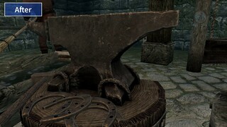 Skyrim: New Model For The Anvil Elsopa HD Medieval Anvil