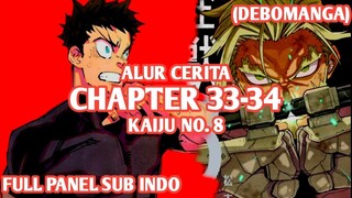 Alur Cerita KAIJU NO. 8 Chapter 33,34 - HUKUMAN UNTUK  KAFKA DARI KOMANDAN TERTINGGI, ISAO SHINOMIYA