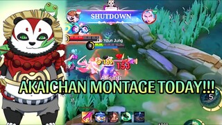 AKAICHAN MONTAGE TODAY!!!