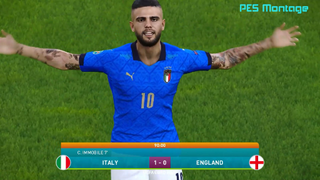 PES 2021 - ITALY vs ENGLAND UEFA EURO 2020 Trận chung kết Hiệp 2