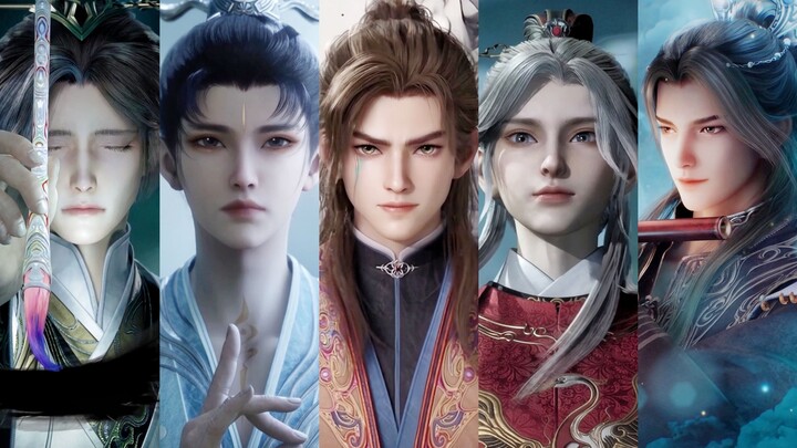 [Chân dung mỹ nam trong “Mục Thần Ký”] “Em như đóa mẫu đơn tuyệt thế lạc giữa cuộn tranh.”