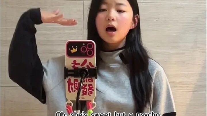 English cover of "Sweet but Psycho"