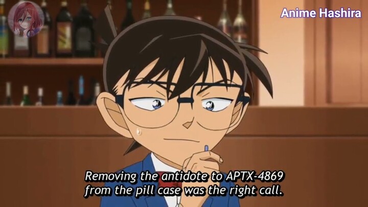 When Conan out smart Sera from stealing APTX- 4869 antidote | Anime Hashira