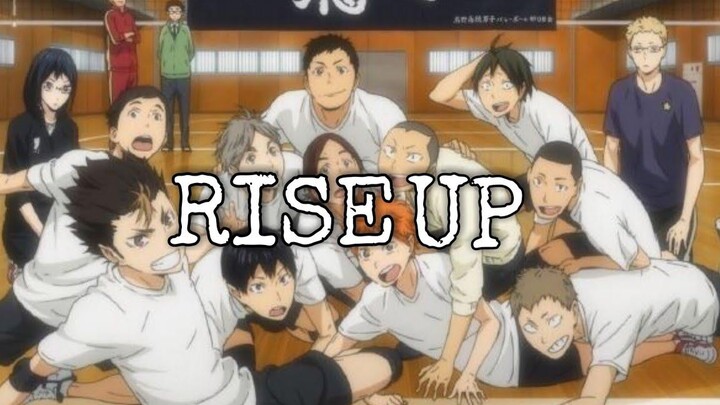 ♡♡ไฮคิว 『amv』~ RISE UP♡♡
