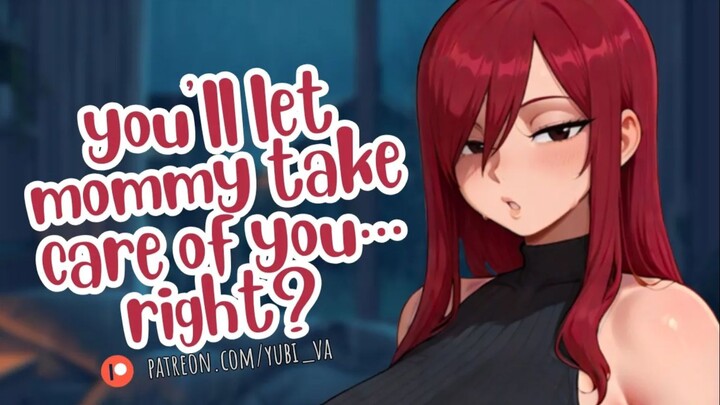 [ASMR] Mommy Neighbor Lets Herself In For Your Nightly Cuddles | F4A Roleplay