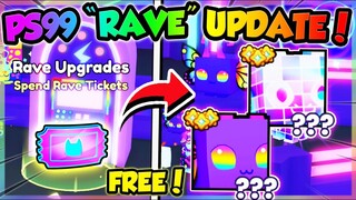 NEW DISCO HUGES 🪩 RAVE UPDATE in PET SIMULATOR 99!! (Roblox)