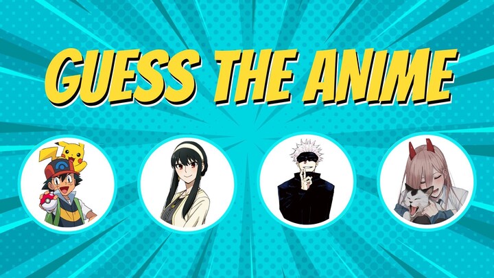 [1] GUESS THE ANIME BY CHARACTER 🤔 [EASY MODE] | Test Your Anime Knowledge!