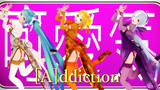 MMD A ddiction Miku Rin Luka Haku ชุดจีน (ชุด PV) EN / ซับภาษาจีน