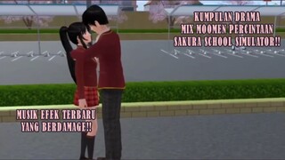 KOMPILASI DRAMA MOMEN PERCINTAAN SAKURA SCHOOL SIMULATOR!! EFEK TERBARU!!