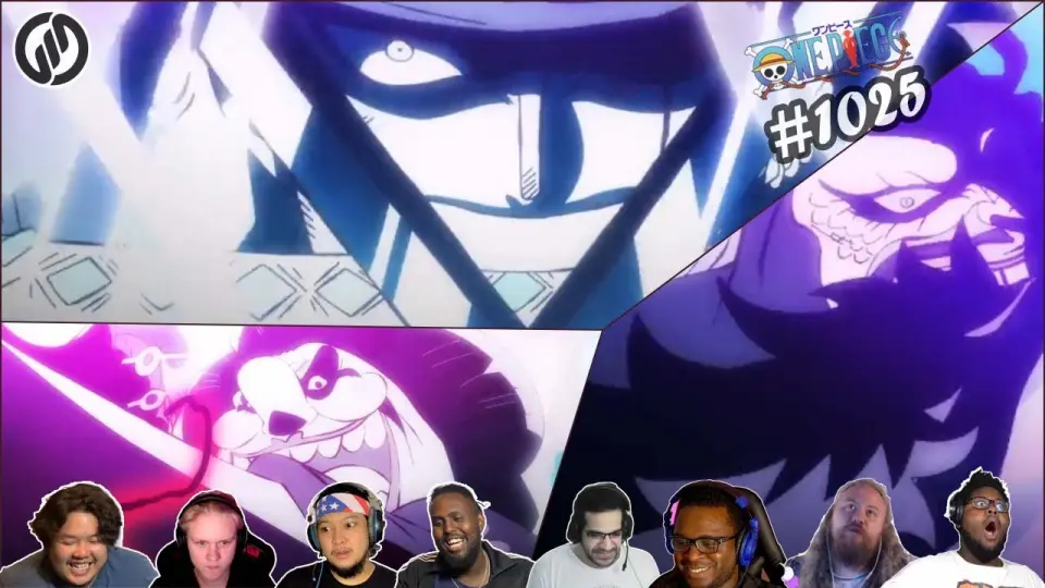 Conquest Of The Sea Zoro Block Big Mom Kaido Attack One Piece Episode 1025 Reaction Mashup Bilibili