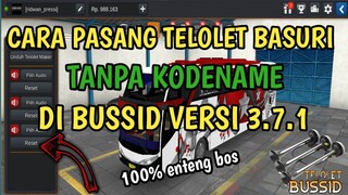 CARA PASANG TELOLET BASURI - BUSSID