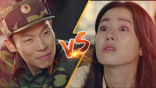 YOON SERI vs. PYO CHI SU moments | Crash Landing On You |