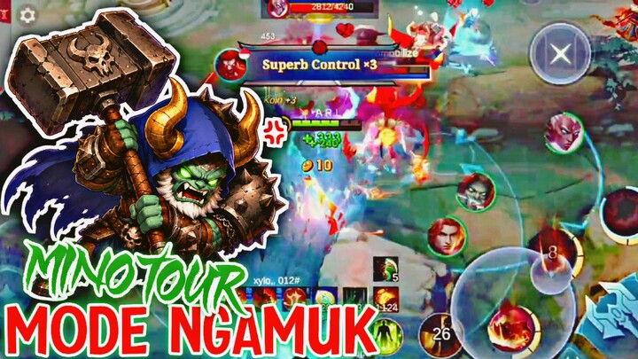 MINOTAUR MODE NGAMUK, GARA-GARA DI PRESS DARI AWAL 😡🔥