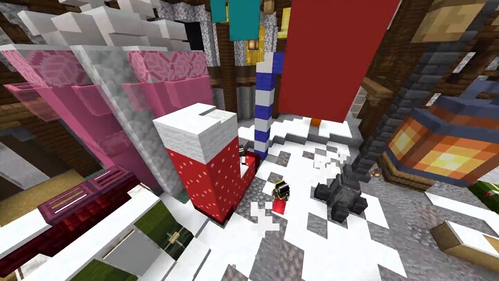 Versi Natal dari mini-game Who is the Murderer, semua 24 pemain adalah orang dalam, sangat kacau!