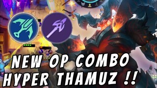 THAMUZ ARCHER LANCER !! CRAZY ATTACK SPEED + RANGE !! MAGIC CHESS BEST SYNERGY COMBO